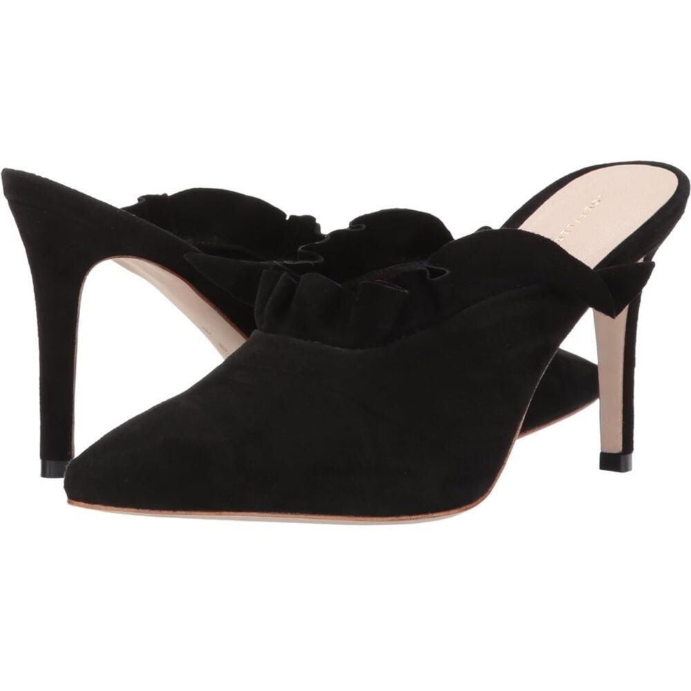 Nib Loeffler Randall Langley Mule Ruffle Heels - image 4
